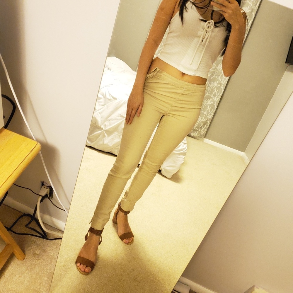 Tan Pants